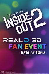 Inside Out 2 Fan Event Poster